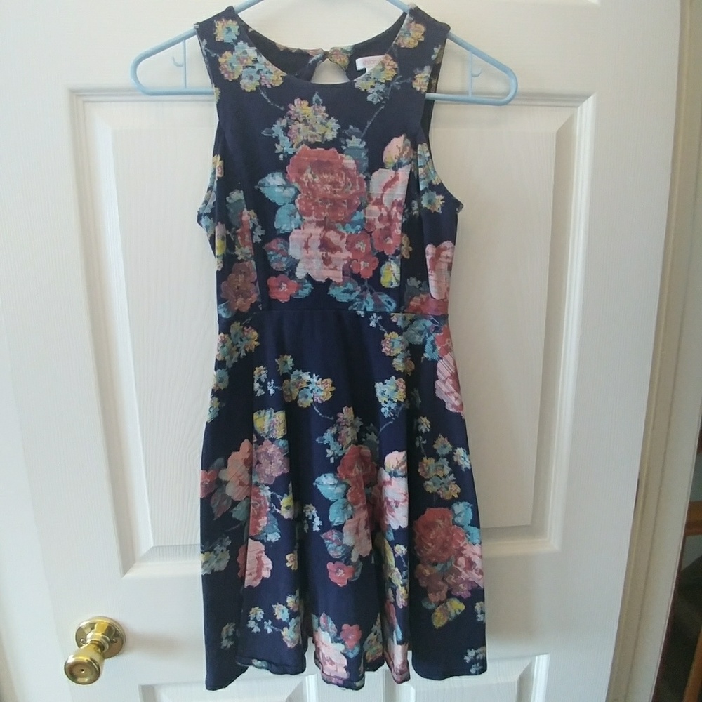 Floral fit and flare sundress